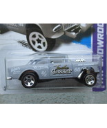 Hot Wheels, 55 Chevy Bel Air Gasser, Gray Primer, VGC in BP issued 2013 - £9.43 GBP