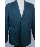 NWT The Gap Dark Blue 100% Cotton Man&#39;s Unstructured Sport Coat Jacket L... - $68.39