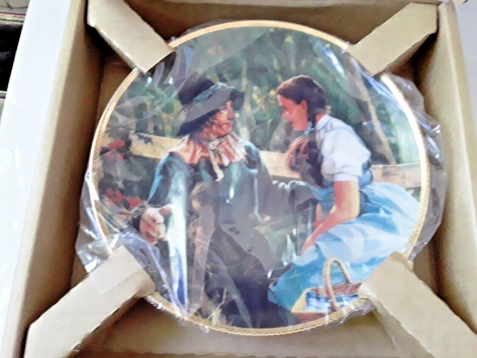 Primary image for "Dorothy Meets the Scarecrow" Hamilton Collection "Wizard Of Oz" Collector Plate