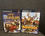 Cabela&#39;s Outdoor Adventures &amp; Alaskan Adventures (Sony Playstation 2,) P... - £17.06 GBP