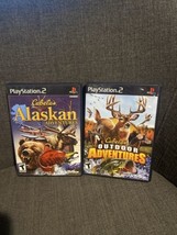 Cabela&#39;s Outdoor Adventures &amp; Alaskan Adventures (Sony Playstation 2,) PS2 Cib - £17.05 GBP