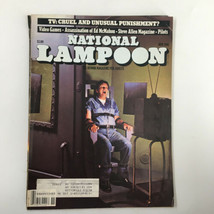 VTG National Lampoon Humor Magazine November 1981 TV Cruel &amp; Unusual Punishment - £11.17 GBP