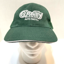 Vintage O Reilly Auto Parts Mesh Back Trucker Ball Cap Adjustable Snapback Green - £10.73 GBP