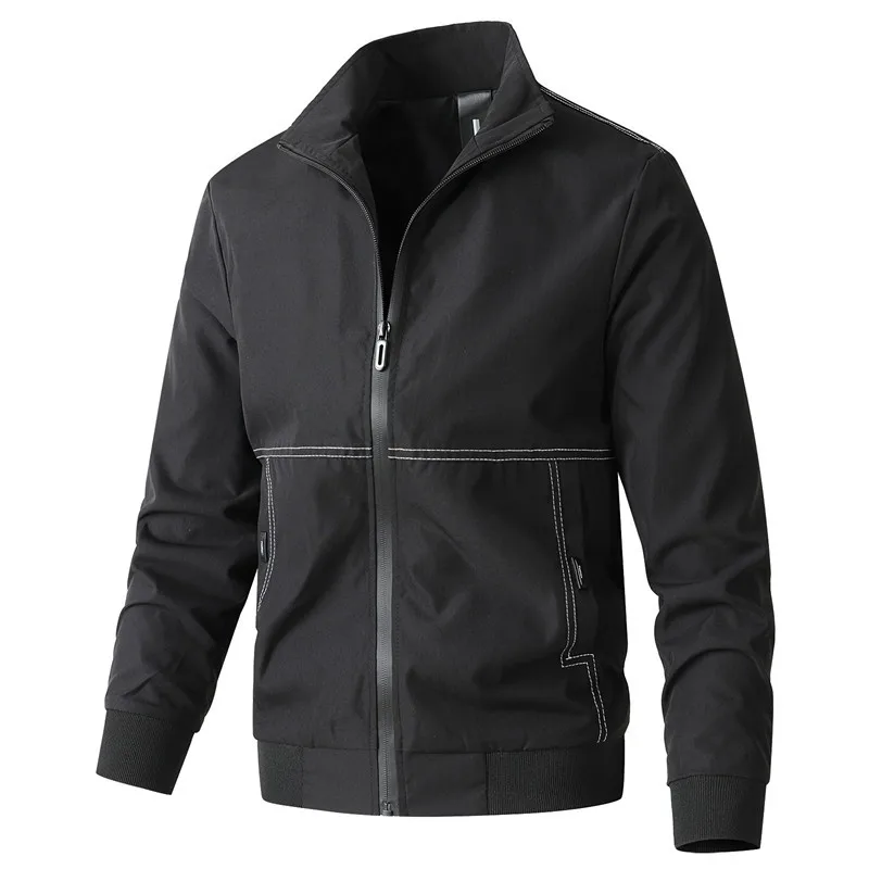  Men&#39;s Casual Jackets Windbreaker Jacket Men Outdoor  Coat Spring  Jaqueta Mascu - £220.33 GBP