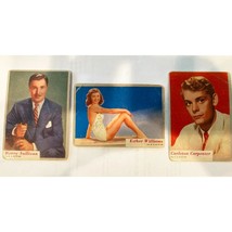 Vintage Movie Star Trading Cards Barry Sullivan Ester Williams Carleton Carpente - £19.94 GBP