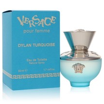 Versace Pour Femme Dylan Turquoise by Versace Eau De Toilette Spray 1.7 oz for W - £51.19 GBP