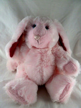 Handmade Vintage Pink Easter Bunny Rabbit 15&quot; Fully Jointed Firm Designe... - $49.49