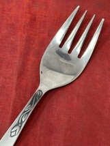 Ame Fa TULIP TIME Stainless Flatware Made in Holland Satin 6&quot; Salad Fork... - £5.92 GBP