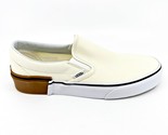 Vans Classic Slip On (Gum Block) Classic White Gum Mens Casual Shoes - $57.95