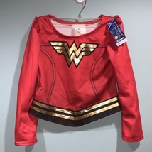 Rubies Anyday Heroes DC Comics Wonder Woman Costume Girls Sz Med 7-8 Top Only - £10.46 GBP