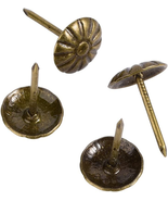 Upholstery Tacks Furniture Nails Pins 150Pcs (Antique Brass Daisy) - $15.90 CAD