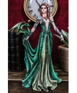 Ebros Seductive Elphaba Dragon Witch Doctor Warrior Statue 10&quot;H By Nene ... - $96.62 CAD
