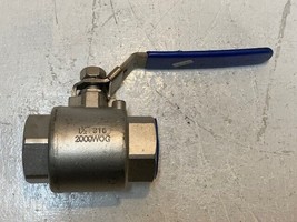 Southwest Valve Stainless Steel Full Port Ball Valve 1-1/2&quot; 316 2000WOG - £59.13 GBP