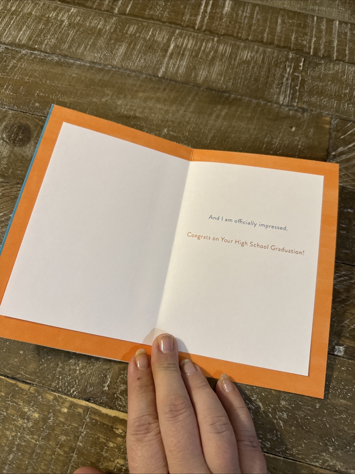 Graduation Greeting Card Officially Impressed Item image 3