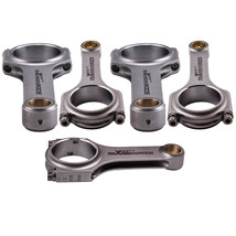 H-Beam Connecting Rod + ARP 2000 Bolts for Volvo S60 R 2.5L Conrod Bielle Pleuel - £275.80 GBP