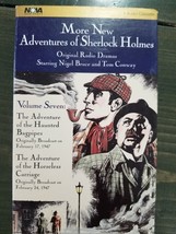 Original Radio DRAMAS-((cassette)) More New Adventures Of Sherlock Holmes-Vol 7 - $4.75