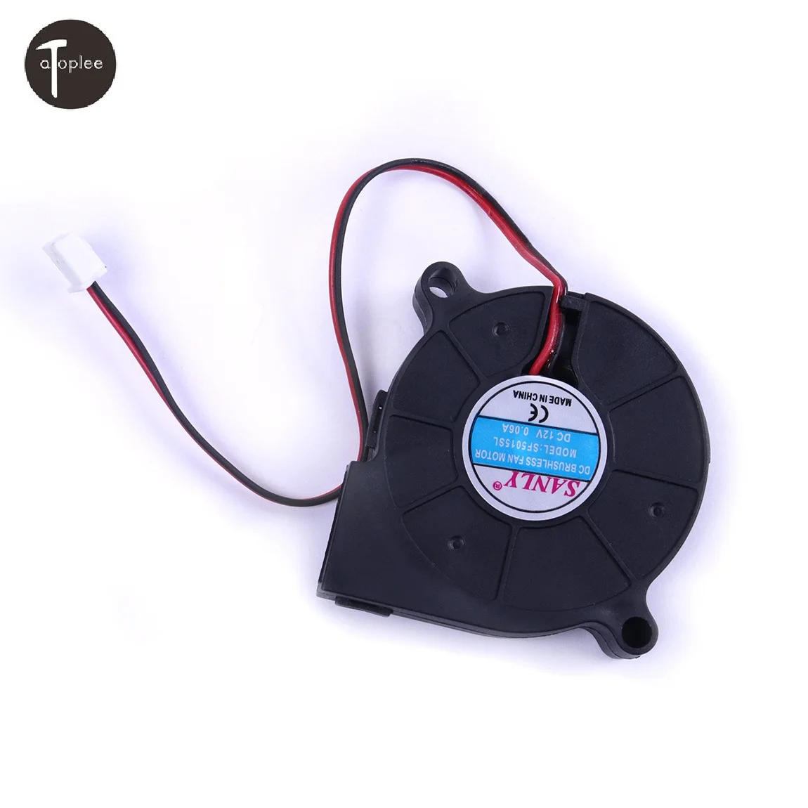  12v 0 06a brushless turbine cooling blower fan sf5015sl 1 8cfm snail fan silent blower thumb200