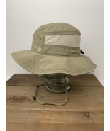 Columbia Bucket Sun Hat Bora Bora Fishing Hike Khaki Unisex Chin Strap E... - €17,16 EUR