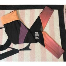 Victoria&#39;s Secret Pink Lipsmacker Colorblock Ultimate High Waist Legging... - $69.99
