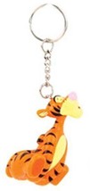 Walt Disney Winnie the Pooh, Tigger Figural PVC Key Ring Key Chain NEW UNUSED - £4.58 GBP