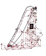 FAO Schwarz Build-A-Roller Coaster Model Kit- New in Box - $79.99