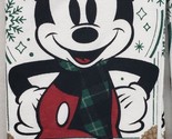 2 Jumbo Cotton Towels (16&quot;x26&quot;) DISNEY, CHRISTMAS MICKEY MOUSE, YULETIDE... - $14.84