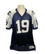 Vtg NFL Dallas Cowboys Keyshawn Johnson #19 Adult Blue Size 54 Throwback... - €50,94 EUR