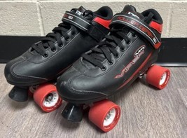 Roller Derby RD M4 Viper Speed Quad Skates Size 11 Indoor/Outdoor Black ... - $29.69