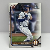 2022 Topps Bowman Baseball Will Wagner 1st Bowman Paper BP-105 Houston Astros - £1.57 GBP