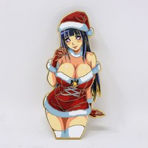 Naruto Hinata Hyuga Santa X-Mas Enamel Pin Figure Anime - £79.65 GBP