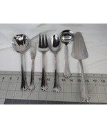 Reed Barton Estoril Serving Set Fork Spoon Pie Server Ladle Knife Lot of 6 - $69.95