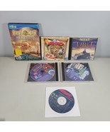 PC Video Game Lot Carmen Sandiego, Myst, Slots, Jewel Quest, Powerpuff, ... - $11.97