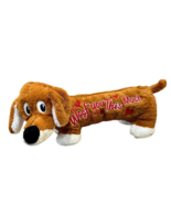 Dachshund Wiener Dog Plush Stuffed Animal Love Woof You This Much 19 Inch - £10.65 GBP