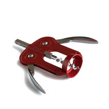 BOJ &quot;Owl Style&quot; Double Lever Wing Corkscrew (Design Red) - $25.95