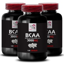 Fitness vitality - BCAA 3000 - Recovery essentials 3 Bottle 360 Tablets - £39.94 GBP