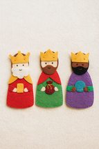 Bring the magic of Christmas to life with this Felt Three Wise Men DIY T... - $5.80