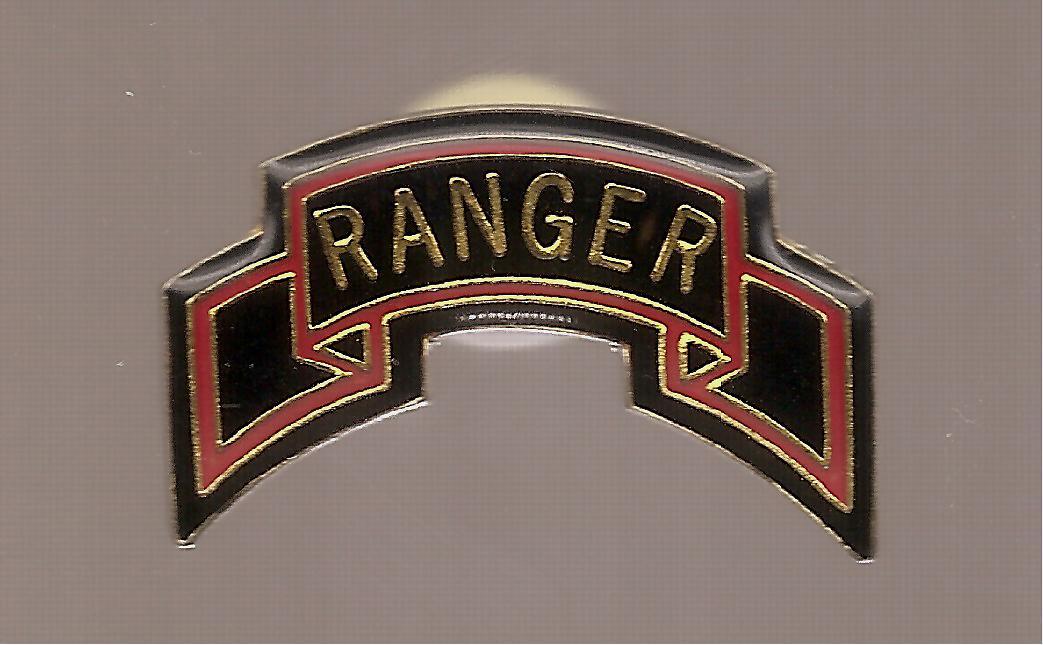 Vintage Vietnam War US Army Rangers Small Hat Or Collar Pin In Form Of Flash Tab - $4.00