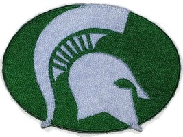 Michigan State Spartans Logo, Icon Logo, Helmet Iron On Patch - £3.98 GBP