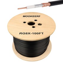  Coaxial Cable 100ft Low Loss RG 8X Cable 100 Feet RG8x Coax Cable 50 ohm - $116.08