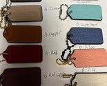 COACH Bag Hang Tag 2.5 "  COACH Bag Hang Tag / Key Chain / authentic  pi... - $22.43+