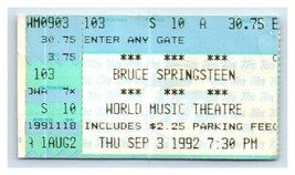 Bruce Springsteen Concert Ticket Stub Septembre 3 1992 Chicago Illinois - $34.63