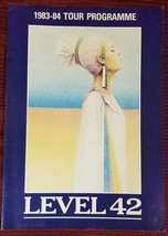 LEVEL 42 - VINTAGE 1983 - 1984 TOUR CONCERT PROGRAM BOOK MINT MINUS - £38.36 GBP