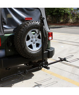 2 Bikes Platform Carrier Hitch Rack Bicycle Bike Foldable &amp; Tilt w/ Lock... - $115.34 CAD