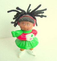 Cabbage Patch Kids CPK McDonald&#39;s Christmas Doll Ice Skater Red Green  1992 - £2.33 GBP