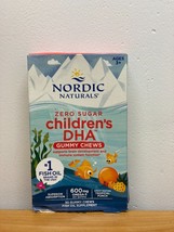 Nordic Naturals Zero Sugar Children&#39;s DHA Fish Oil 30 Punch Flavor Gummi... - $19.26