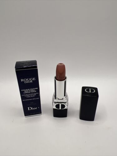 Christian Dior Rouge Couture Colour Lipstick  100 Nude Look Satin New In Box - $32.66