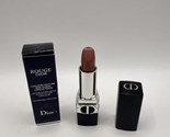 Christian Dior Rouge Couture Colour Lipstick  100 Nude Look Satin New In... - $32.66