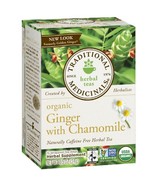 Traditional Medicinal Organic Ginger with Chamomile Tea, 16 Tea Bags - $12.40 CAD