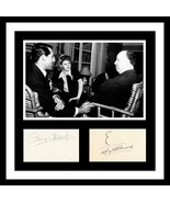 ULTRA RARE - ALFRED HITCHCOCK &amp; CARY GRANT - AUTHENTIC HAND SIGNED AUTOG... - £239.79 GBP