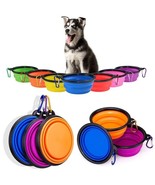 Collapsible Portable Dog Bowls 12oz Travel Dog Food Container Cat Pop Up... - $14.25 CAD+